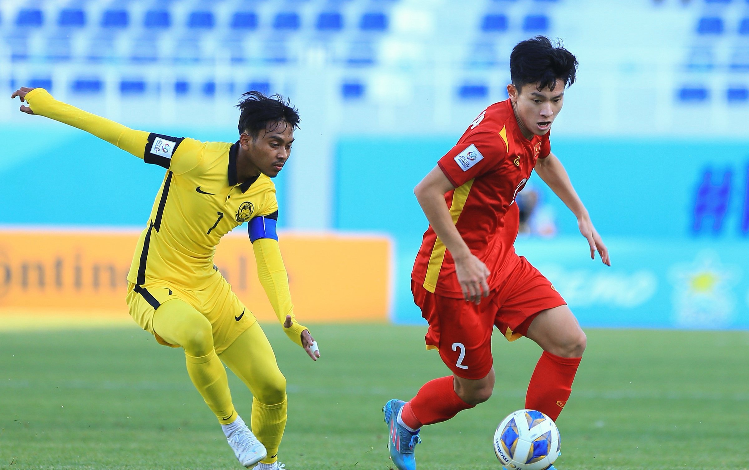 Đội tuyển Việt Nam, U23 châu Á, U23 Malaysia